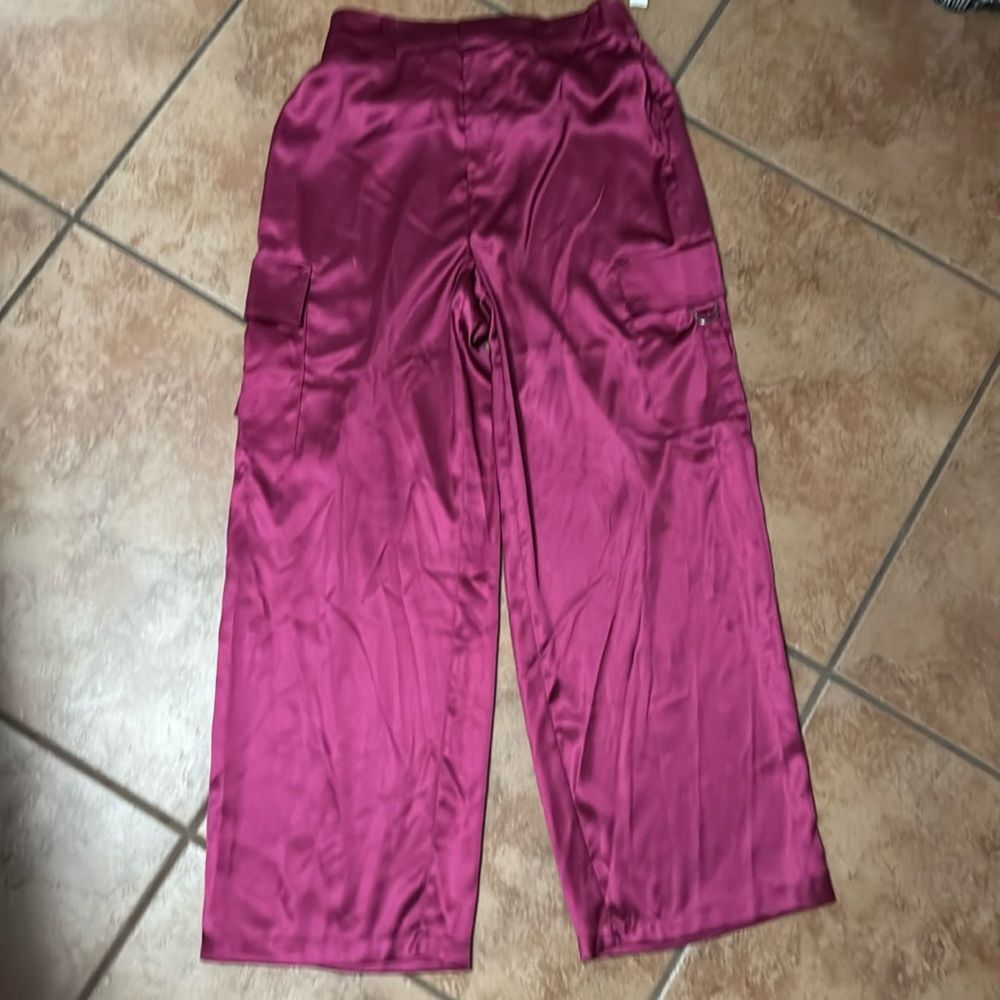House of Harlow 1960 pants and top (2 pieces) silky outfit